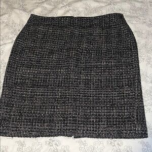 Banana Republic Charcoal Tweed Pencil Skirt